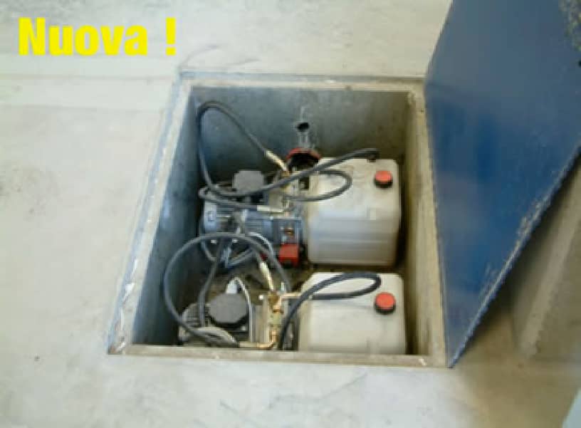BOX CENTRALINA - La centralina idraulica facilmente accessibile
